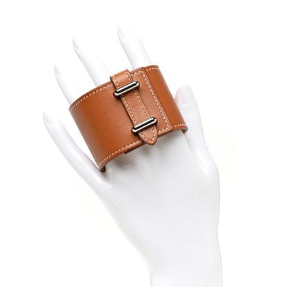 Hermes Barenia Izy Cuff S Fauve 2 of 5