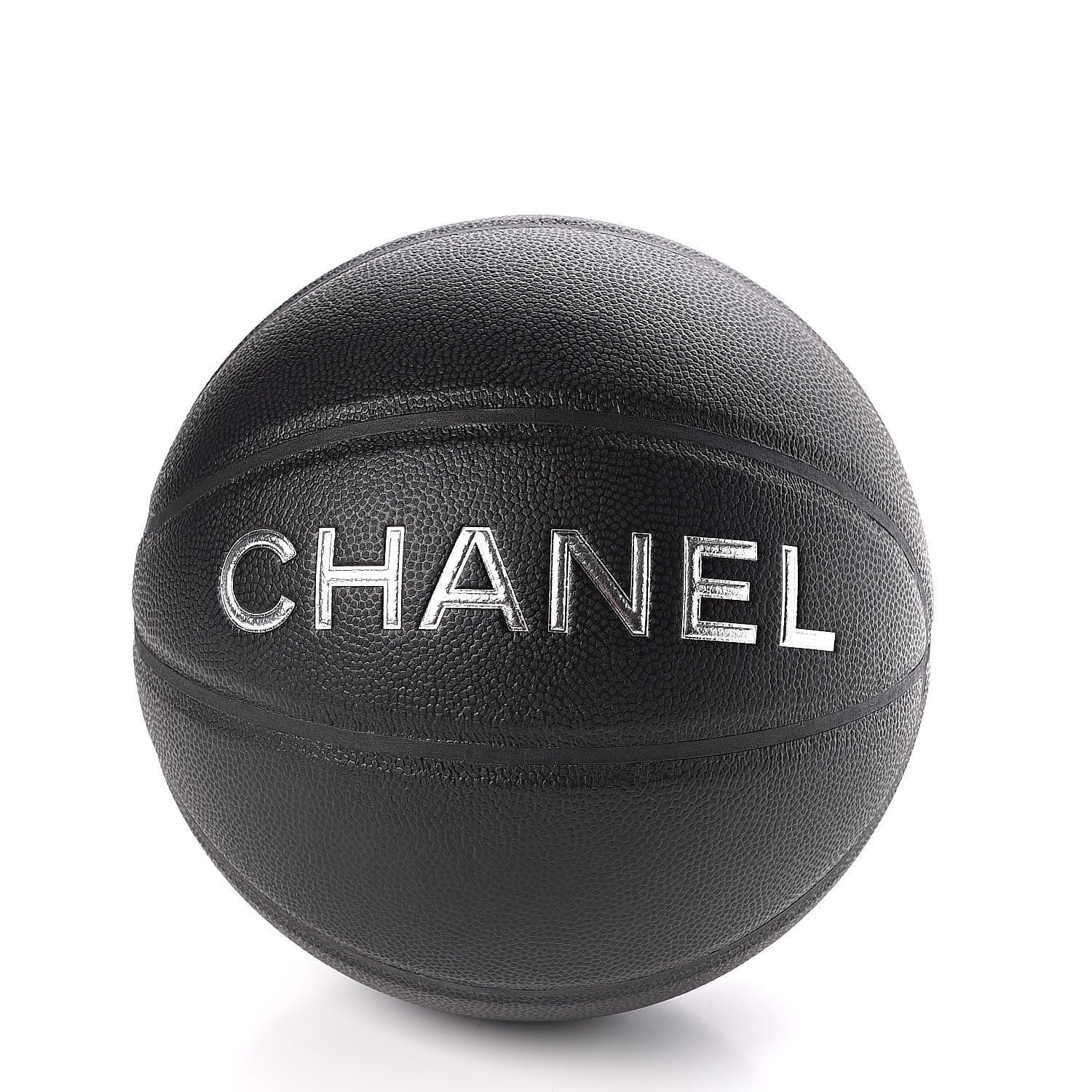 Chanel Lambskin Chain Net and Basketball Black 3 of 8