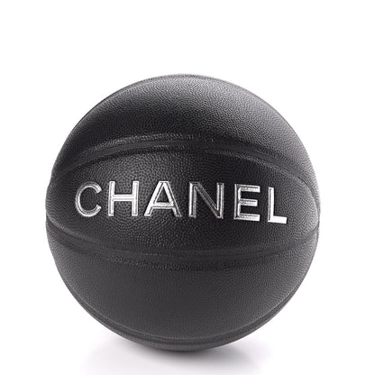 Chanel Lambskin Chain Net and Basketball Black 3 of 8