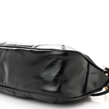 Prada Soft Lux Calfskin Re-Edition 2002 Shoulder Bag Black 10 of 11