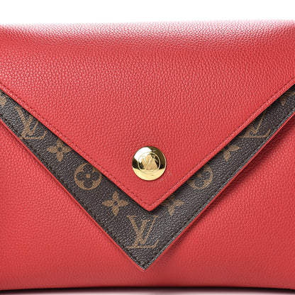 Louis Vuitton Grained Calfskin Monogram Double V Rubis 7 of 11
