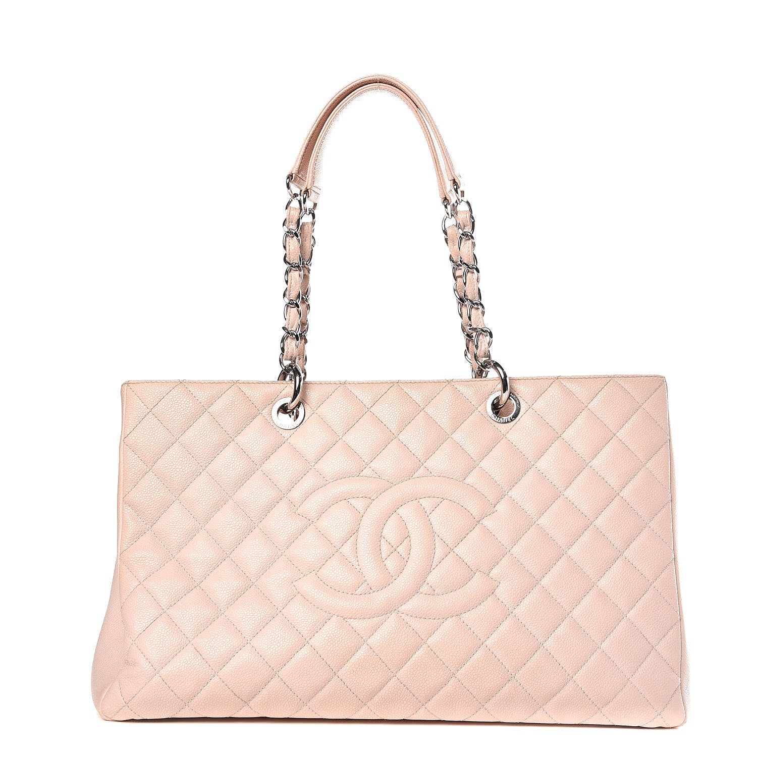 Chanel Caviar XL Grand Shopping Tote GST Light Pink 1 of 13