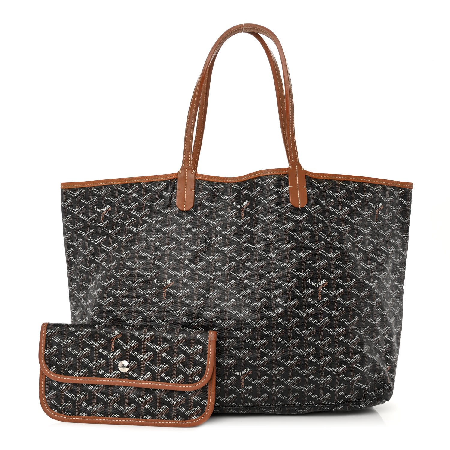 Goyard Goyardine Saint Louis PM Black Gold 1 of 13