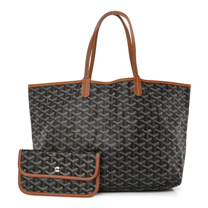 Goyard Goyardine Saint Louis PM Black Gold 1 of 13