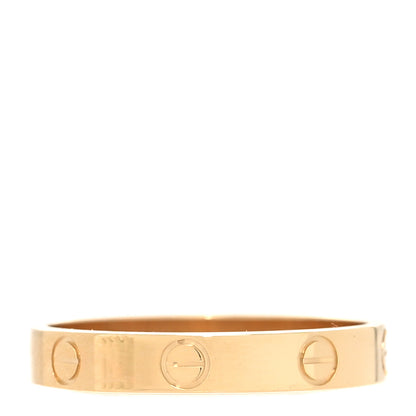 Cartier 18K Yellow Gold 3.5mm LOVE Wedding Band Ring 60 9 3 of 5