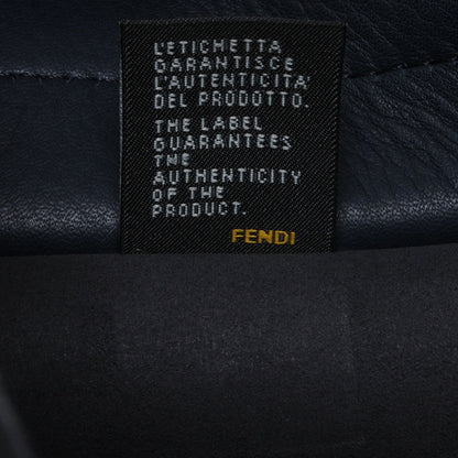 Fendi Vitello All In Tote Navy 8 of 8