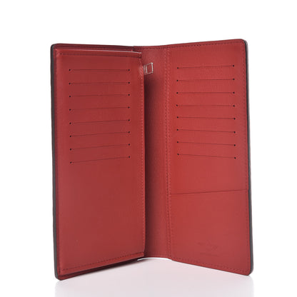 Louis Vuitton Taurillon Brazza Wallet Rouge 5 of 6