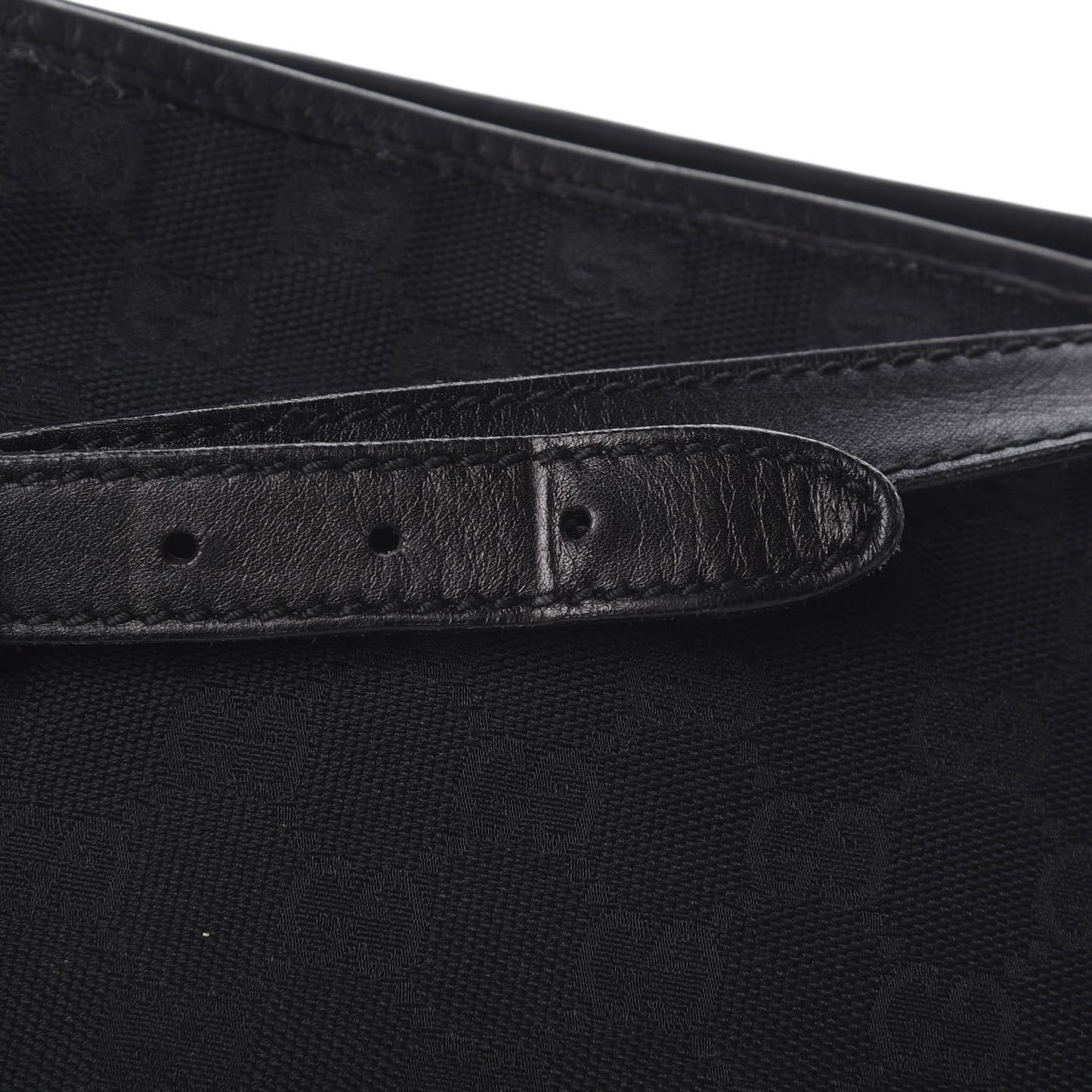 Monogram Medium New Britt Half Moon Hobo Black