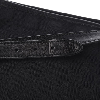 Gucci Monogram Medium New Britt Half Moon Hobo Black 19 of 20