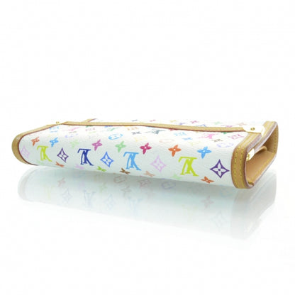 Louis Vuitton Monogram Multicolor Porte Tresor International Wallet White 3 of 8