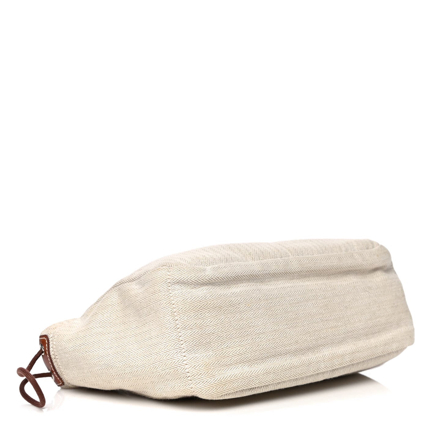 Canvas Barenia Fourbi 25 MM Pouch Naturel Fauve