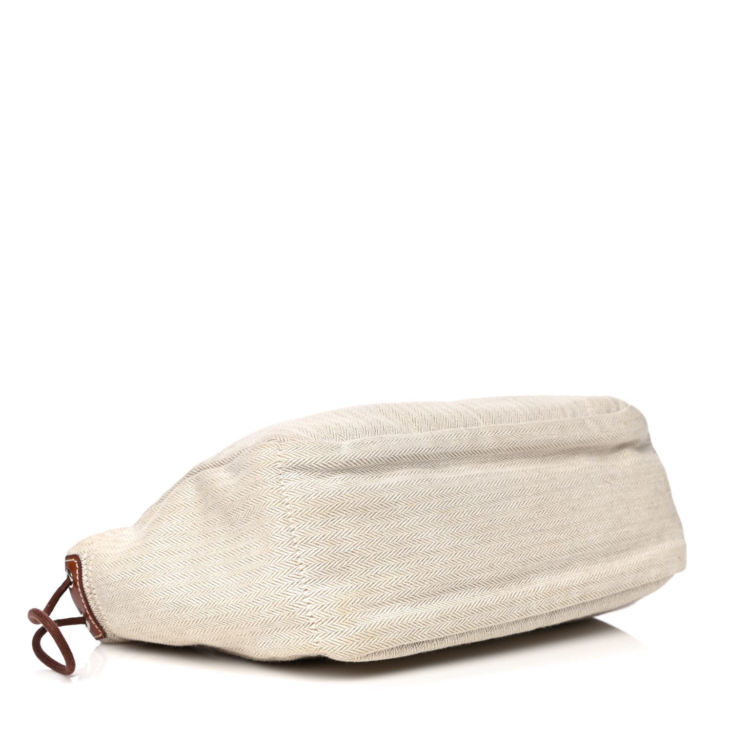 Hermes Canvas Barenia Fourbi 25 MM Pouch Naturel Fauve 3 of 14