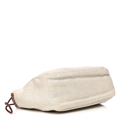 Hermes Canvas Barenia Fourbi 25 MM Pouch Naturel Fauve 3 of 14