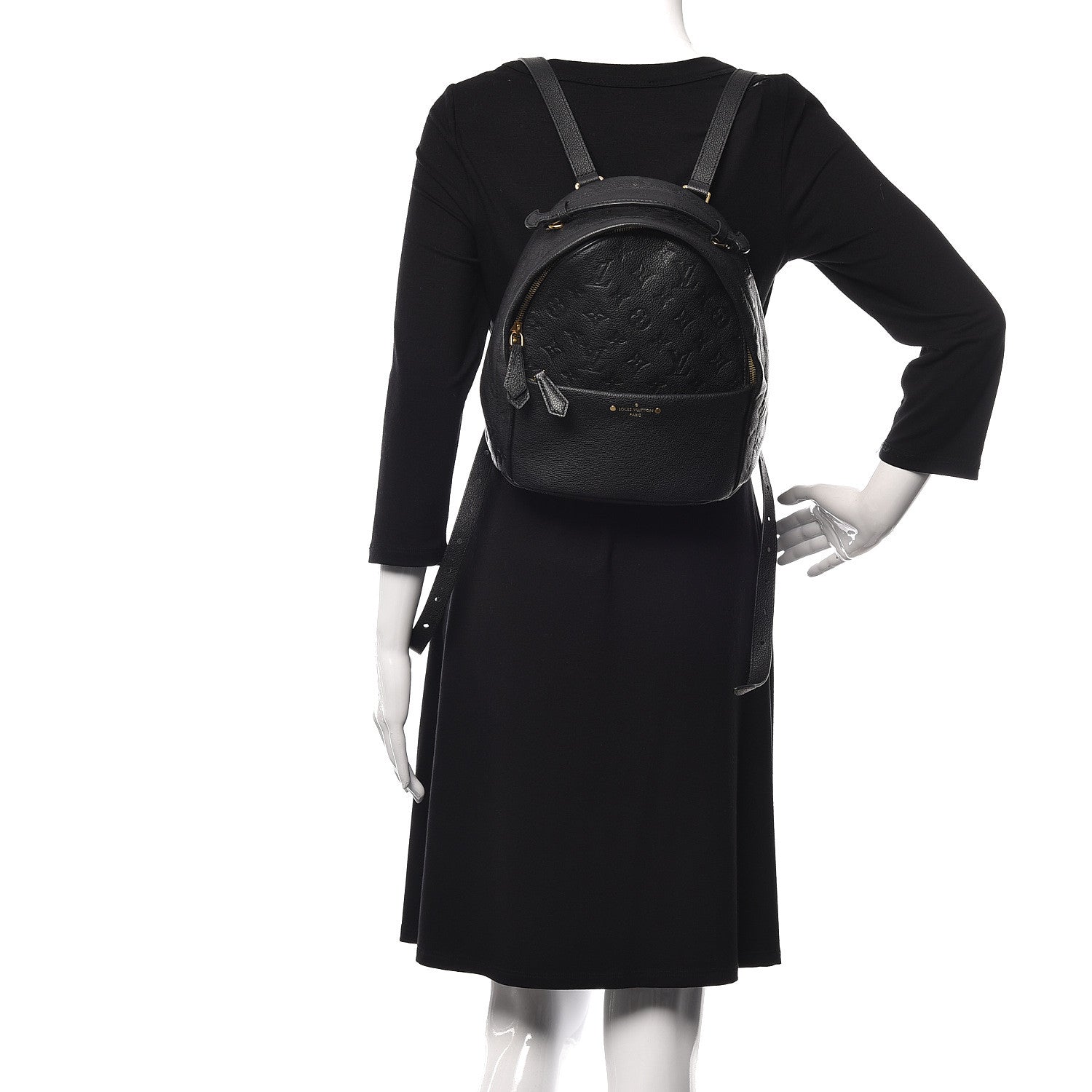 Louis Vuitton Empreinte Sorbonne Backpack Black 2 of 10