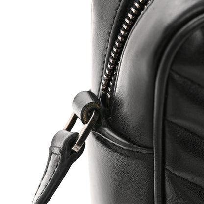 Saint Laurent Calfskin Matelasse Monogram Lou Camera Bag Black 12 of 12