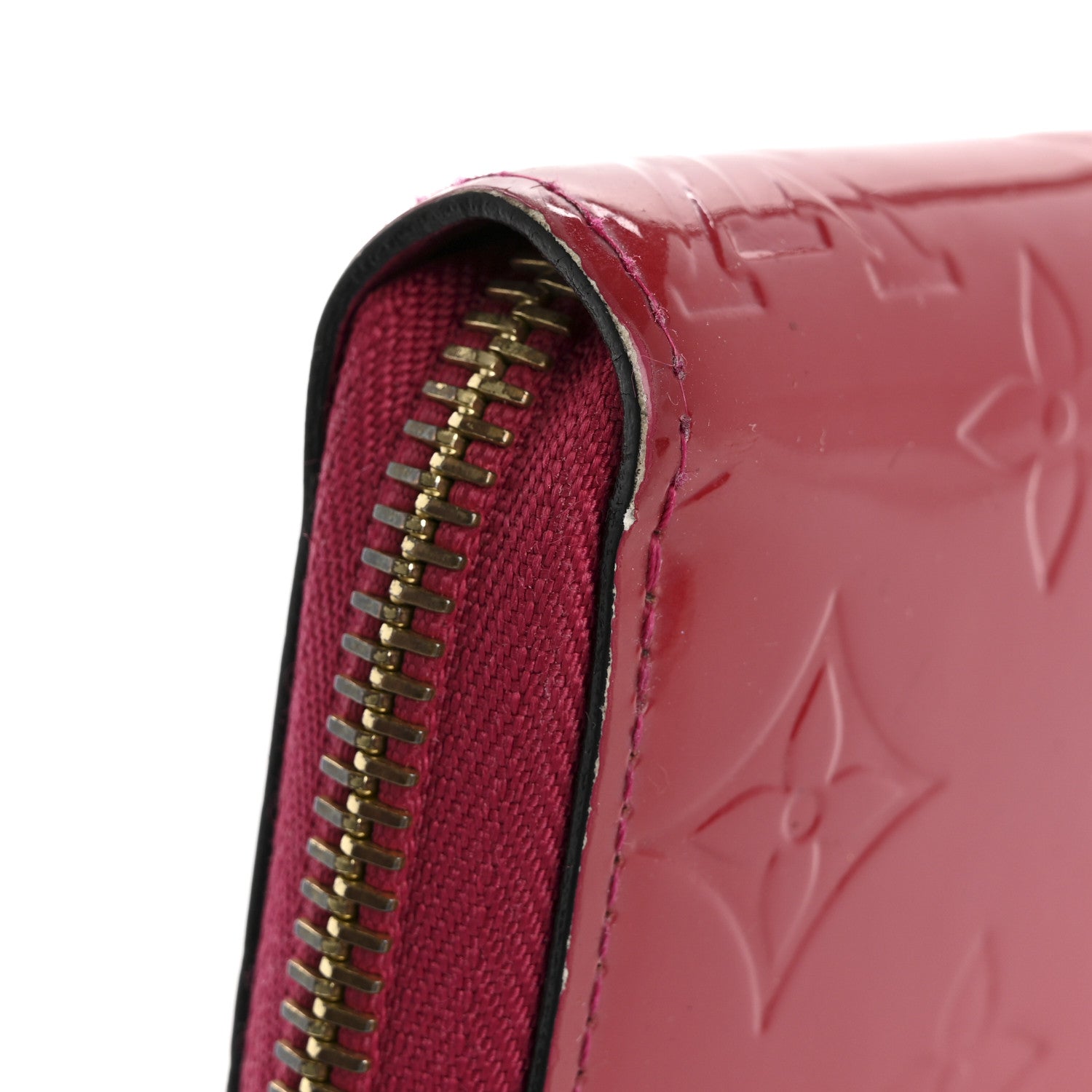 Louis Vuitton Vernis Zippy Wallet Pomme D'Amour 10 of 12