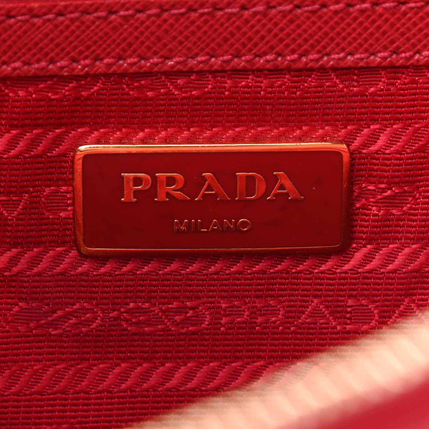 Prada Saffiano Medium Galleria Double Zip Tote Fuoco 6 of 14