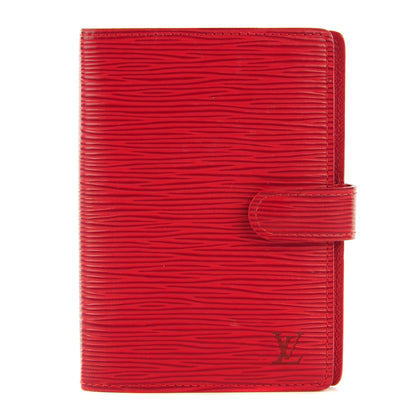 Louis Vuitton Epi Small Ring Agenda Cover Rouge 1 of 7