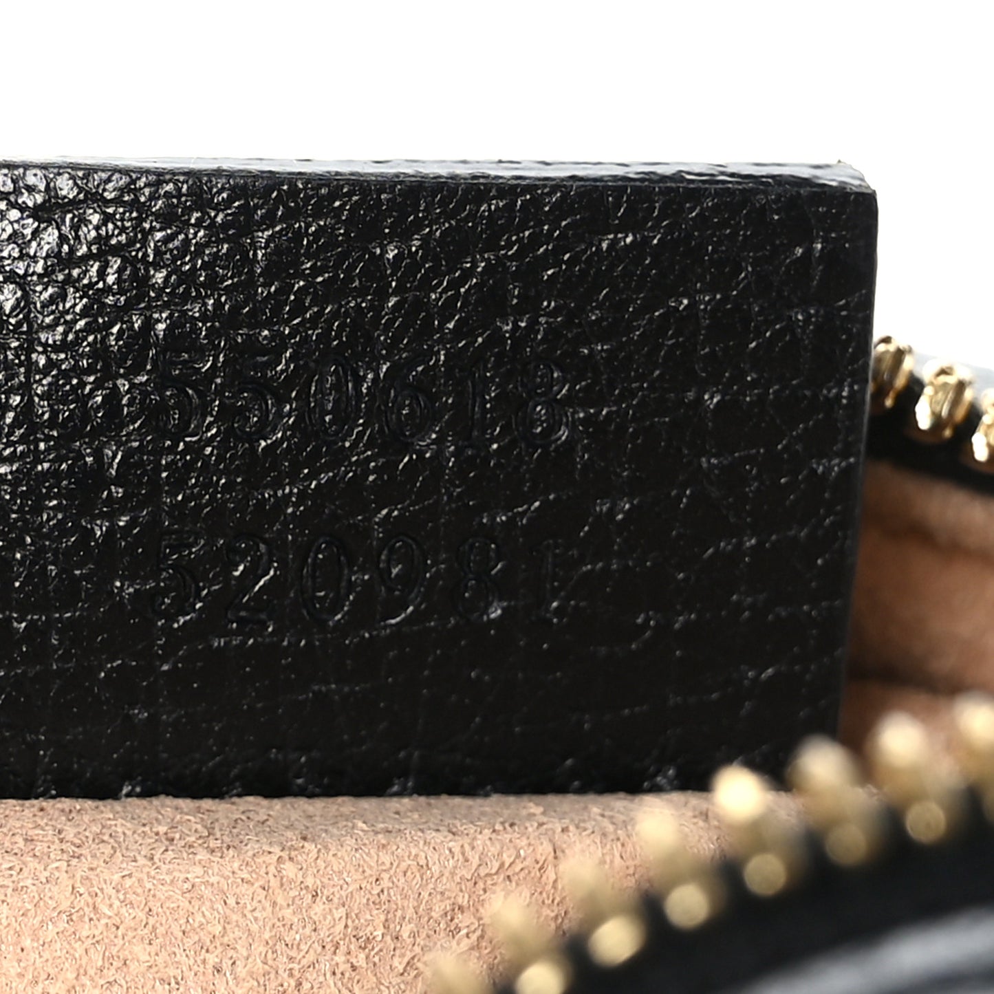 Grained Calfskin Web Mini Ophidia Round Shoulder Bag Black