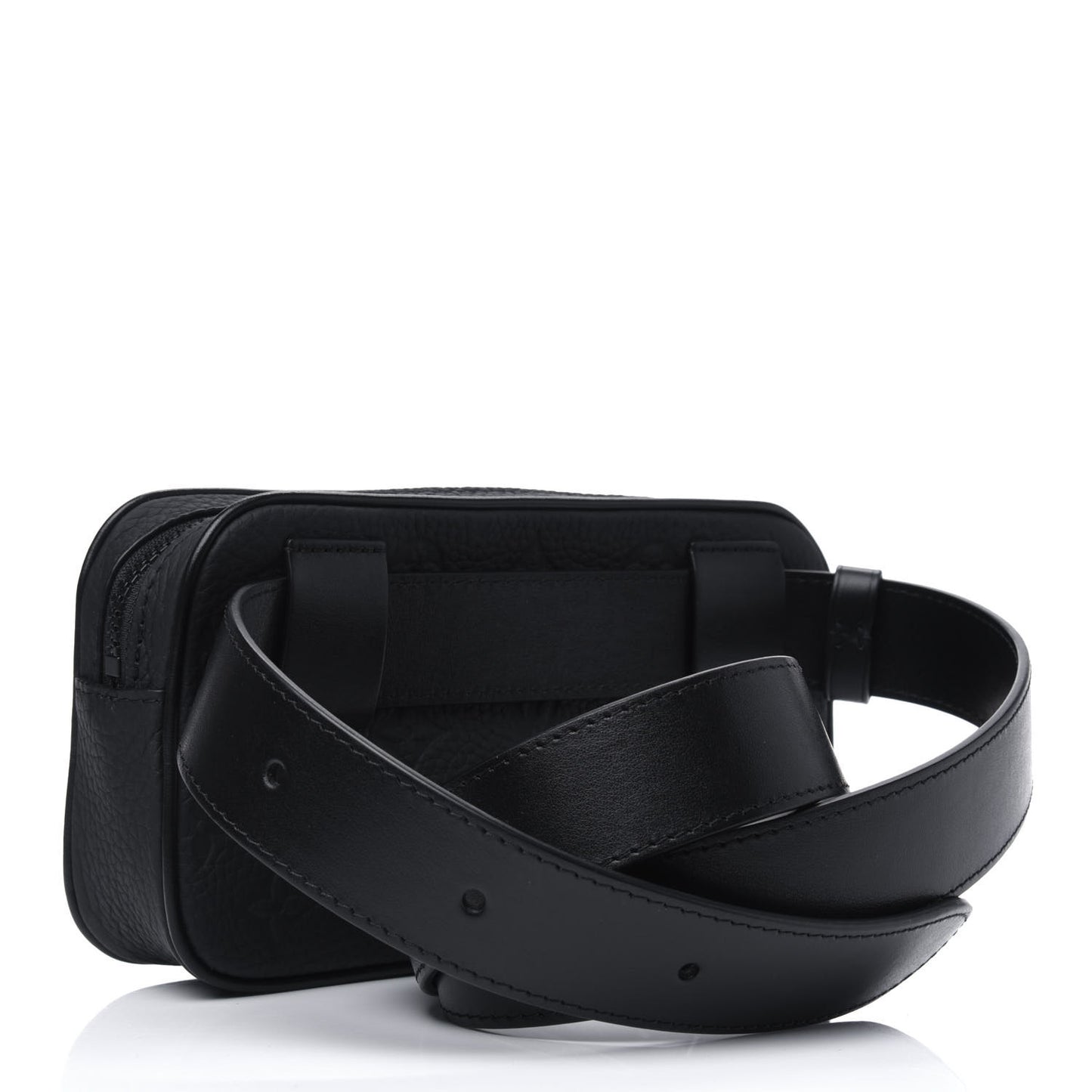 Taurillon Monogram Uniformes Solar Ray Soft Pochette Volga Belt Bag Black