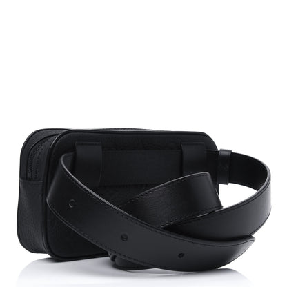 Louis Vuitton Taurillon Monogram Uniformes Solar Ray Soft Pochette Volga Belt Bag Black 2 of 3