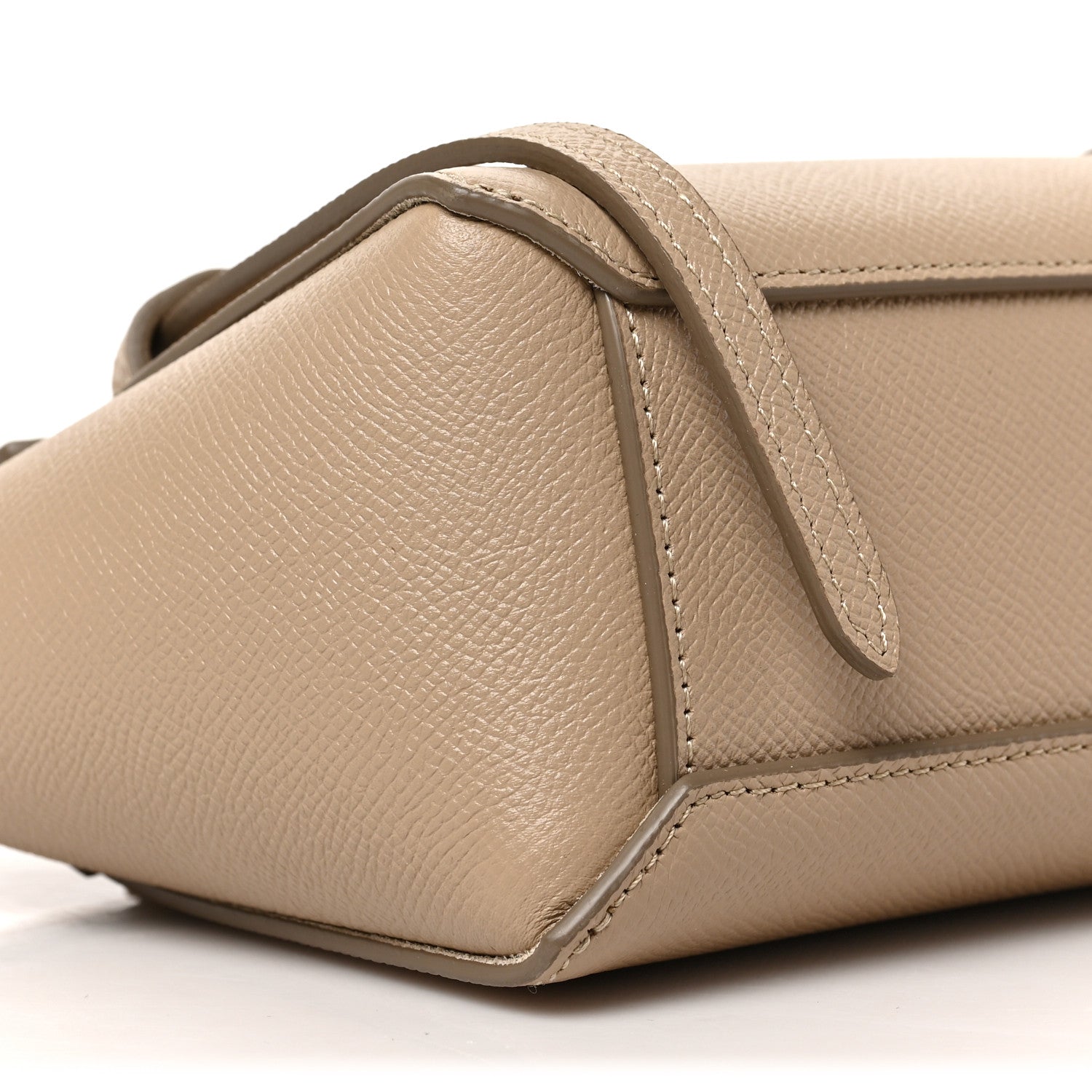 Celine Grained Calfskin Pico Belt Bag Light Taupe 6 of 7