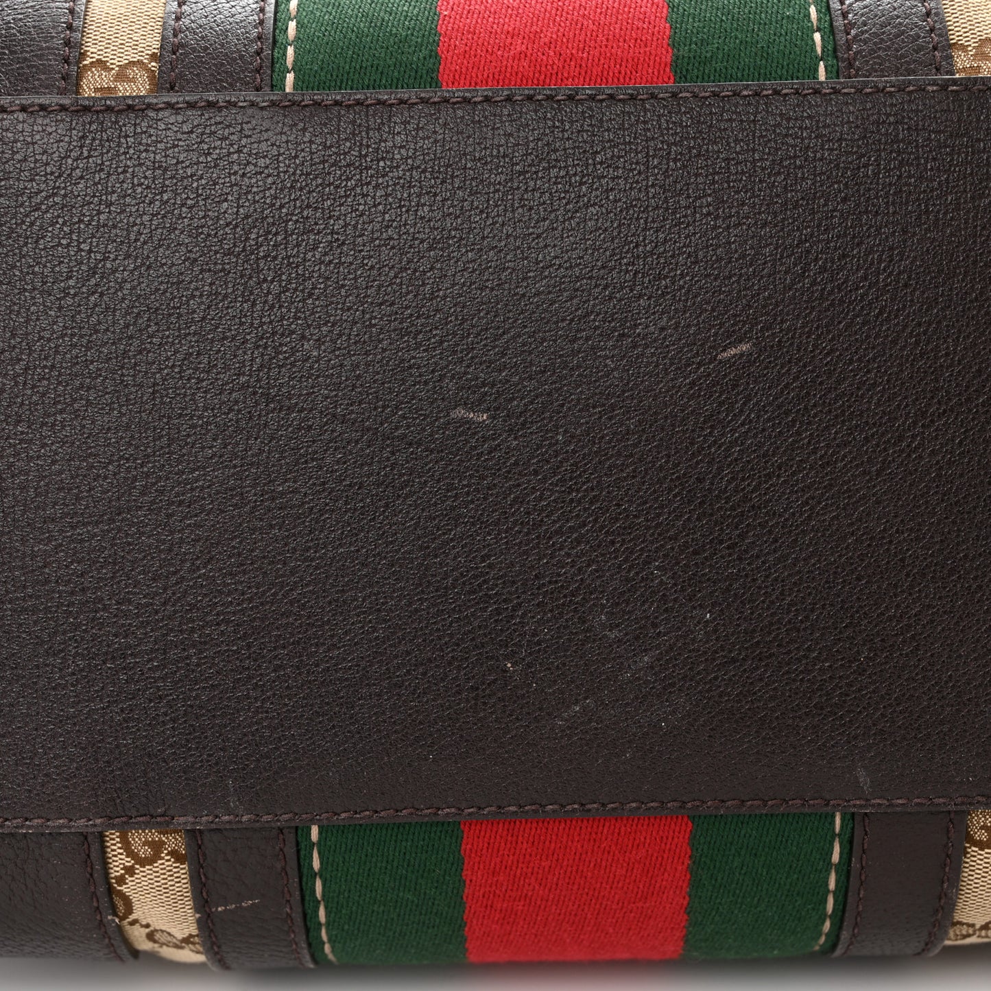 Monogram Vintage Web Medium Webby Bee Boston Dark Brown