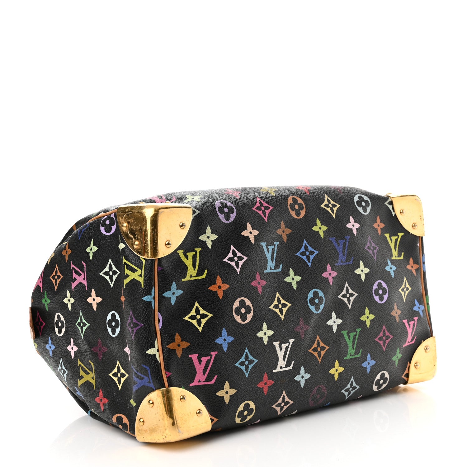 Louis Vuitton Monogram Multicolor Speedy 30 Black 4 of 13