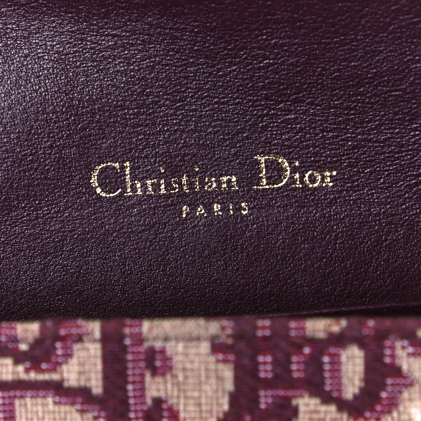 Oblique Saddle Belt Bag Bordeaux