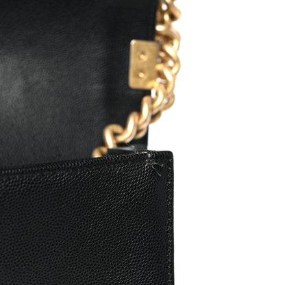 Chanel Caviar Quilted Medium Boy Flap Black 11 of 12