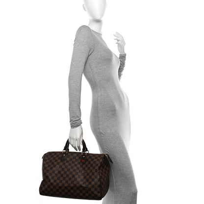 Louis Vuitton Damier Ebene Speedy 35 2 of 10