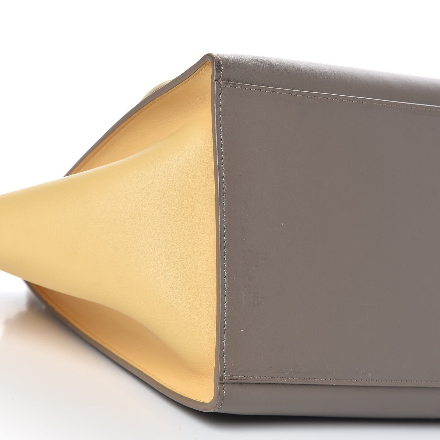 Smooth Calfskin Medium Tri-Color Trapeze Butter
