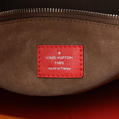 Louis Vuitton Veau Soie Calfskin Parnassea Bagatelle Hobo Capucine 6 of 15