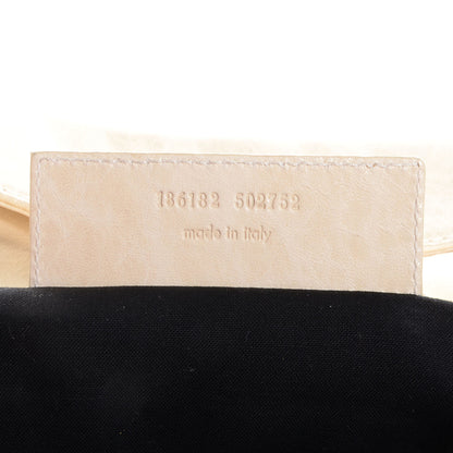 Balenciaga Agneau Giant 21 Silver Hardware Envelope Clutch Praline 8 of 10