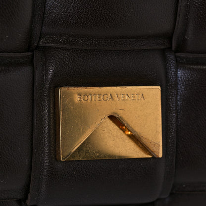Bottega Veneta Lambskin Maxi Intreccio Padded Chain Cassette Crossbody Bag Black 12 of 12