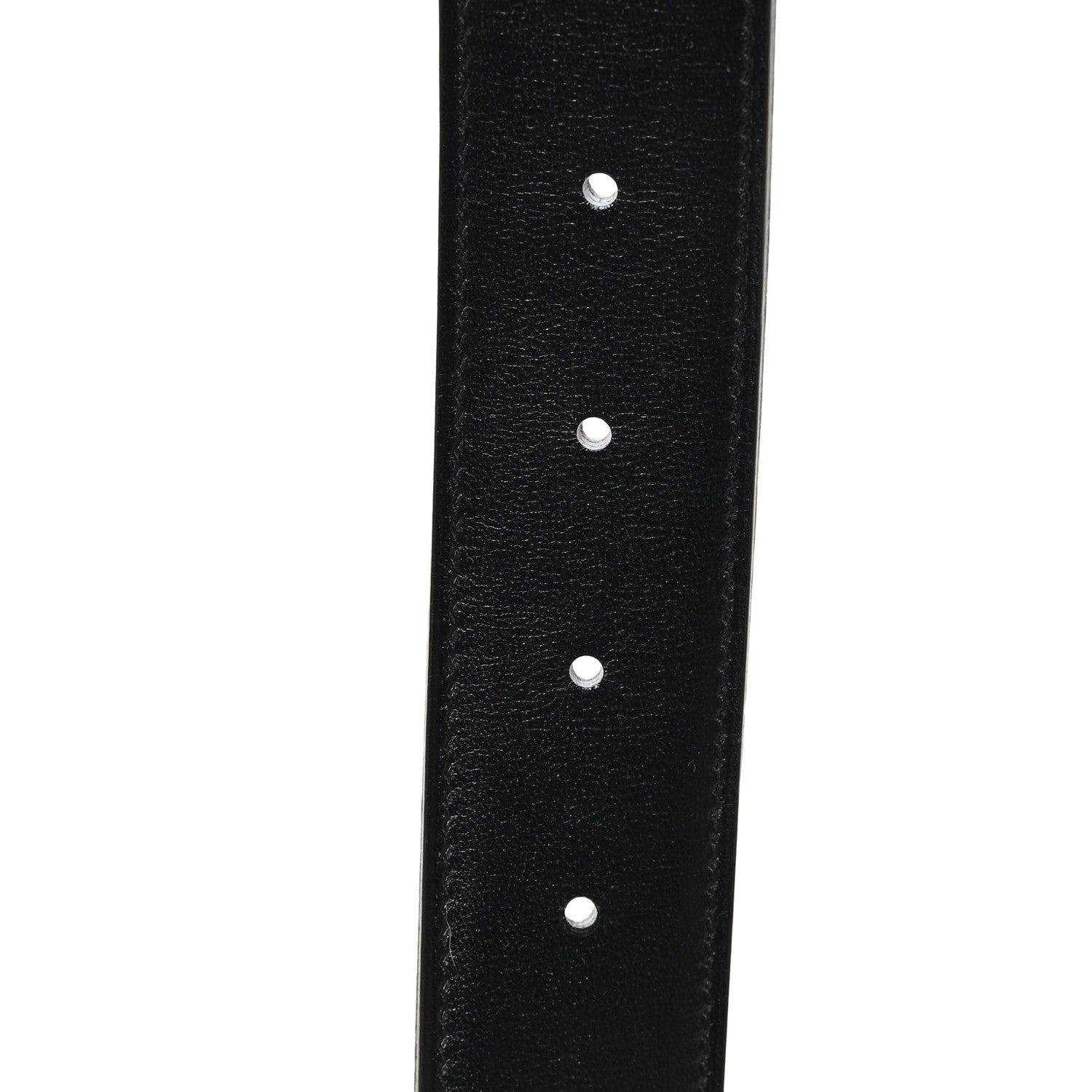 Hermes Box Togo 32mm Belt Strap 85 34 Black Etain 4 of 5