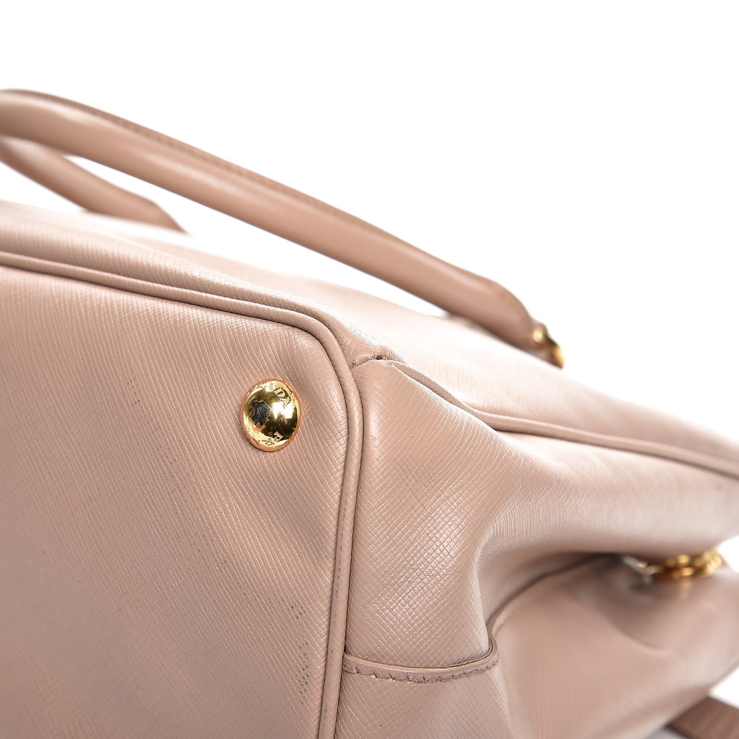 Saffiano Small Galleria Double Zip Tote Cammeo