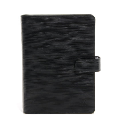 Louis Vuitton Epi Medium Ring Agenda Cover Black 1 of 7