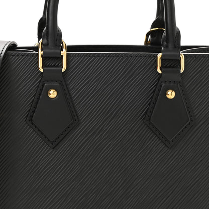 Louis Vuitton Epi Sac Plat BB Black 7 of 9