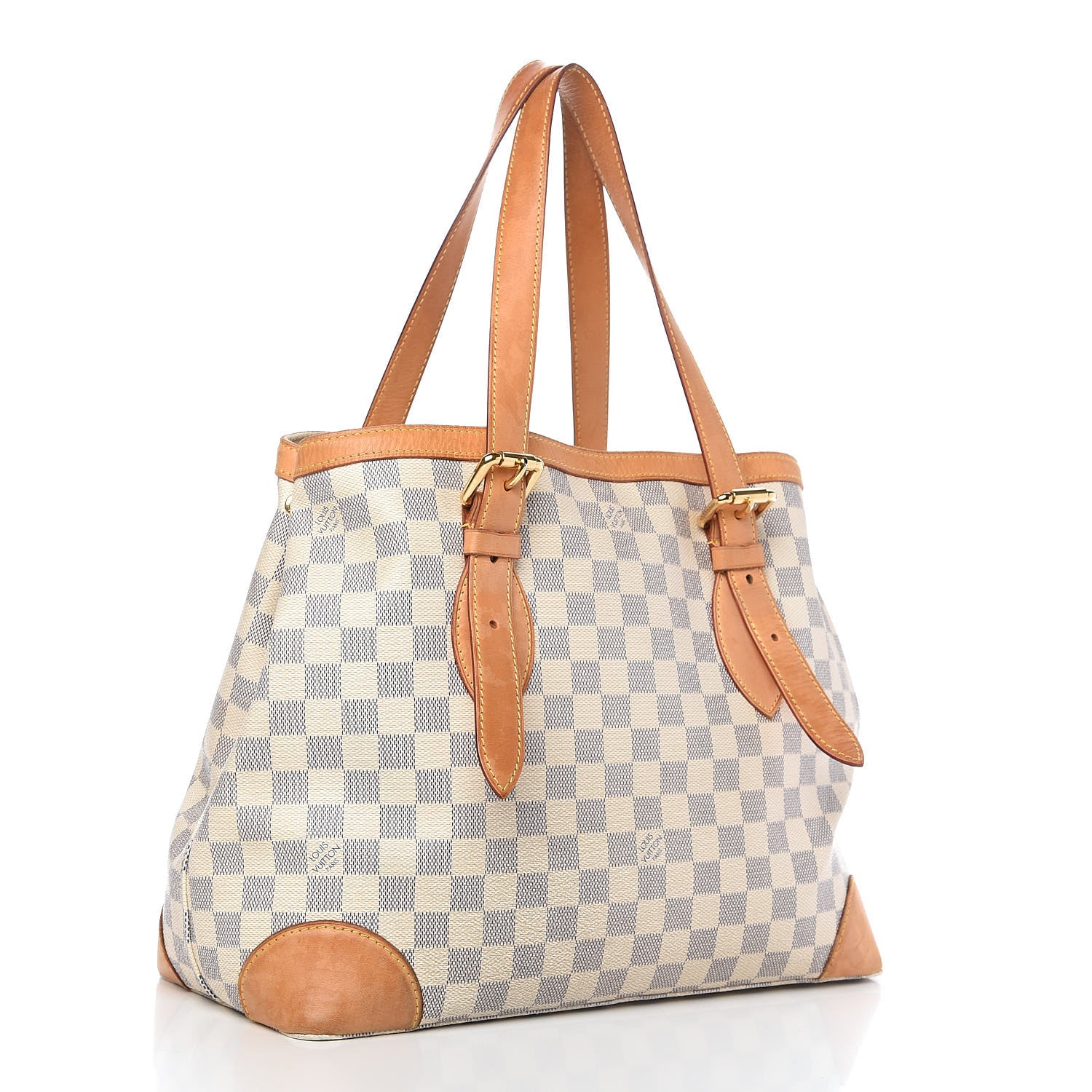 Louis Vuitton Damier Azur Hampstead MM 3 of 14