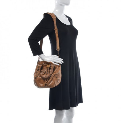 Balenciaga Agneau Giant 12 Rose Gold Hardware Mini Pompon Cumin 1 of 10