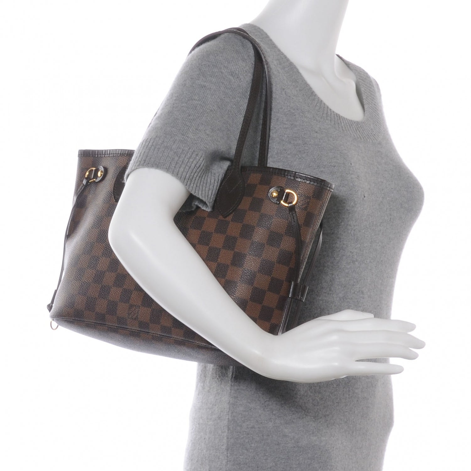 Louis Vuitton Damier Ebene Neverfull PM 2 of 7