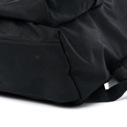 Balenciaga Sport Nylon Logo Embroidered Wheel Backpack Black White 8 of 14