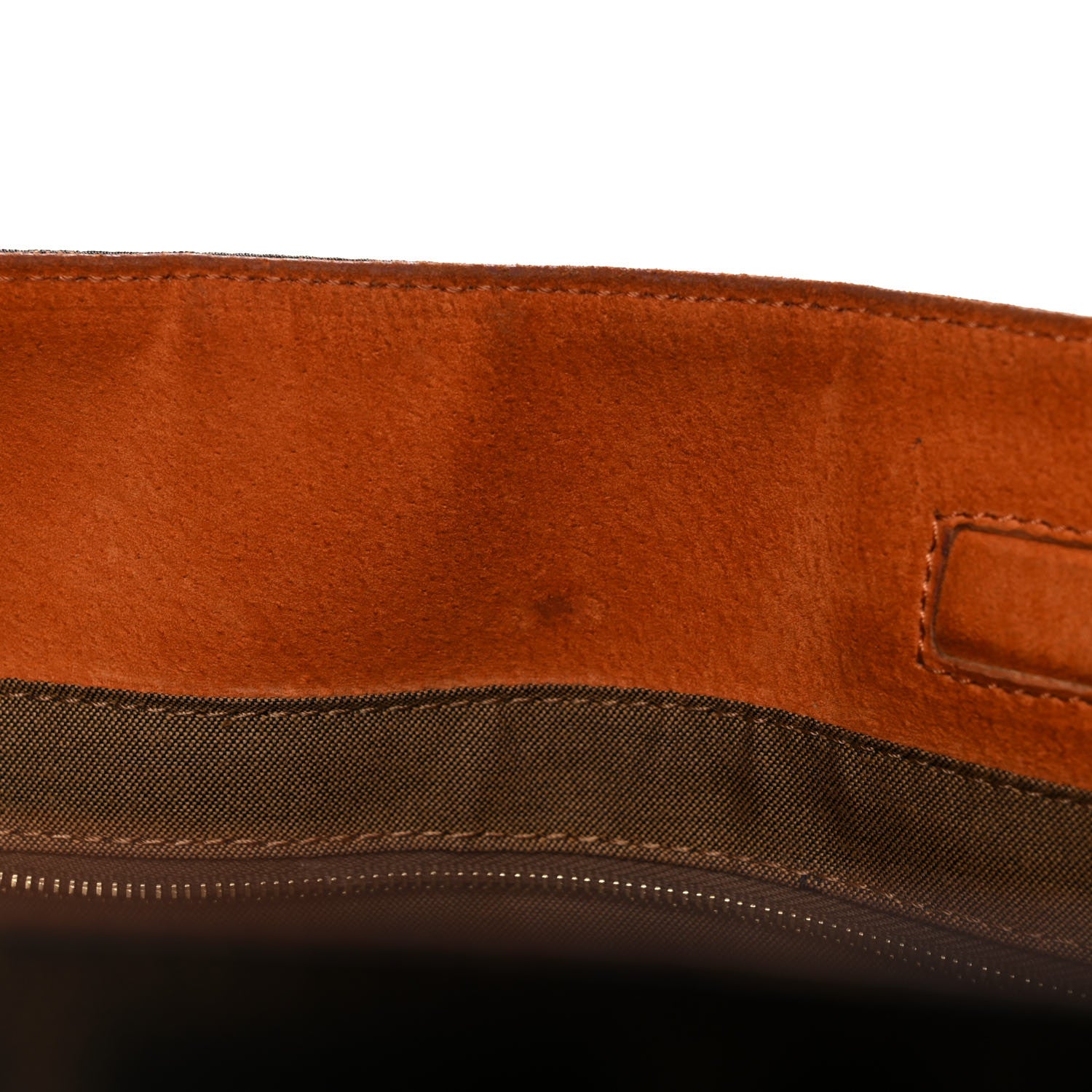 Fendi Zucca Large Hobo Tobacco Orange 16 of 19