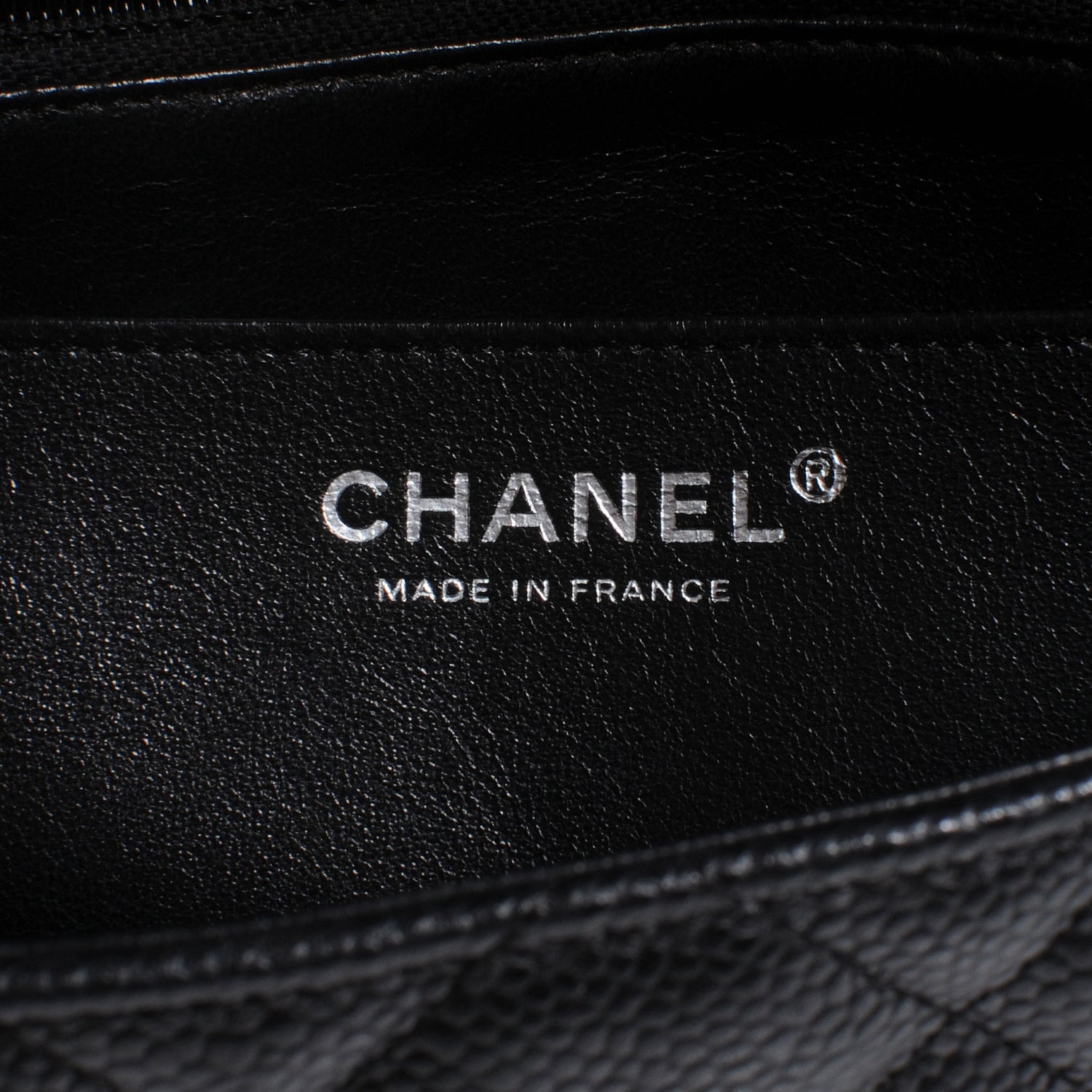 Chanel Caviar Jumbo Single Flap Black 8 of 9