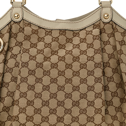 Gucci Monogram Large Sukey Tote Off White 8 of 15