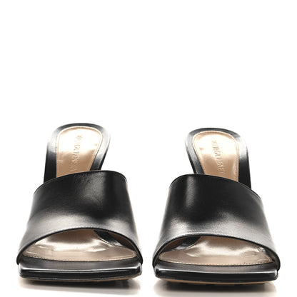Bottega Veneta Lambskin Stretch Lounge Kid Mule Sandals 38.5 Black 3 of 9