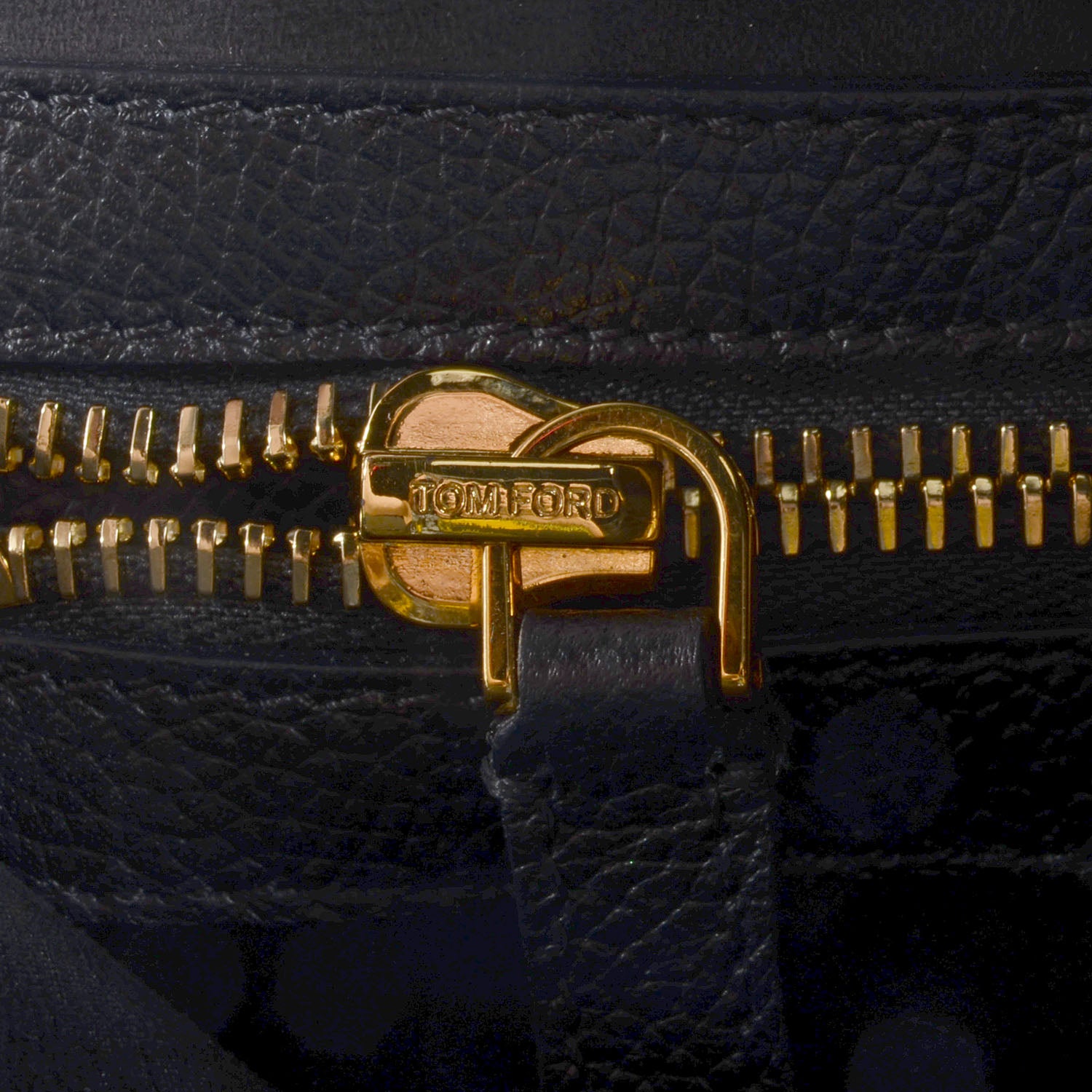 Tom Ford Grained Calfskin Medium Jennifer Crossbody Bag Black 7 of 7