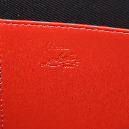 Christian Louboutin Calfskin Spiked Large Trictrac Portfolio Bag Black 10 of 12
