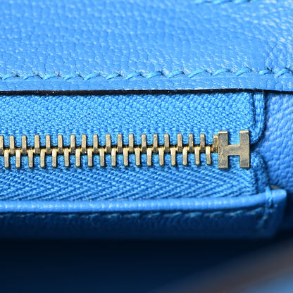 Hermes Togo Birkin 25 Bleu Zanzibar 19 of 37